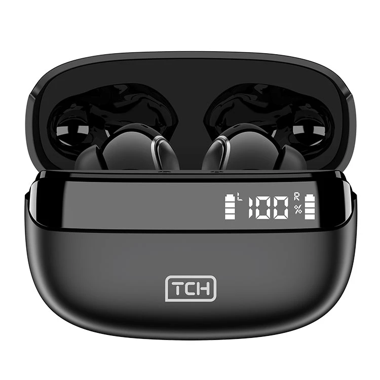 هدفون بلوتوثی تی سی اچ مدل Black Blade L10 با نویز کنسلینگ میکروفون (ENC)، درگاه شارژ USB Type-C، مقاوم در برابر پاشش آب و عرق (IPX4)